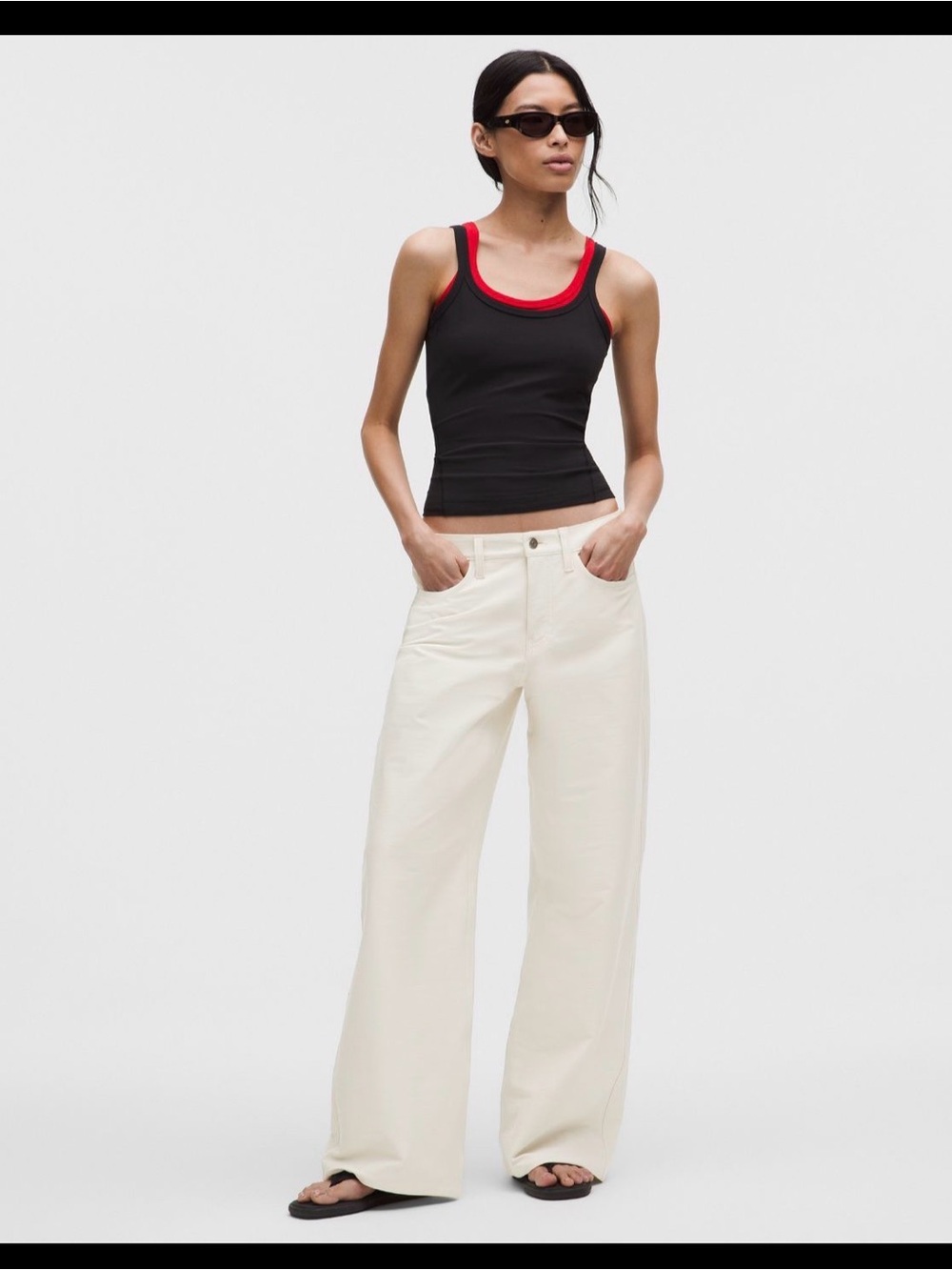 EasyFive Low Rise Classic Wide-Leg Pant- Regular